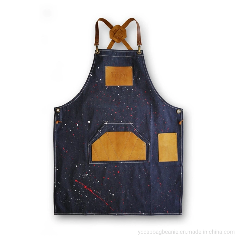 100% Cotton Promotional Bib Chef Apron