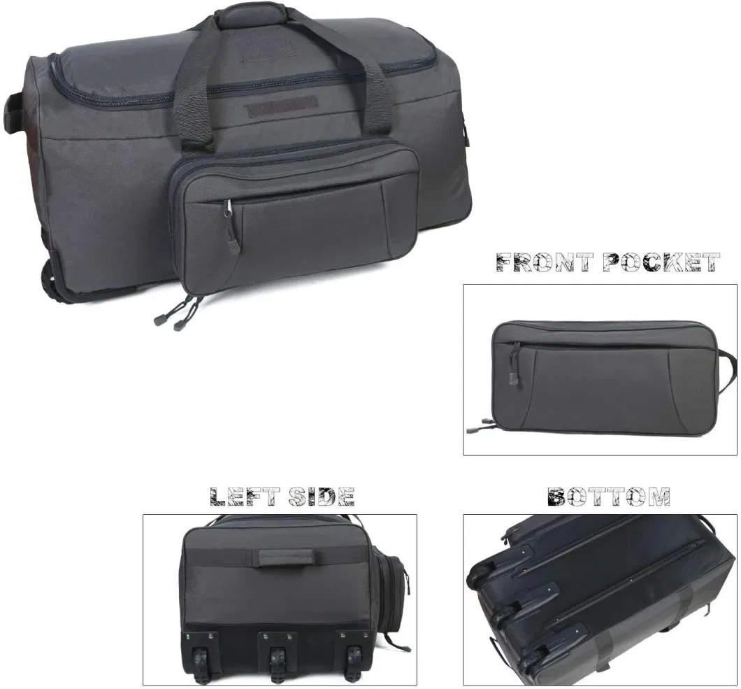 Fashion Leisure Promotional Luggage Travel Large Capacity Tote Trolley Bag for Travelling