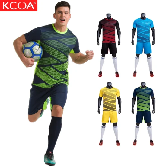 2021 Kcoa 최신 낮은 MOQ 프로모션 남성 클럽 축구복